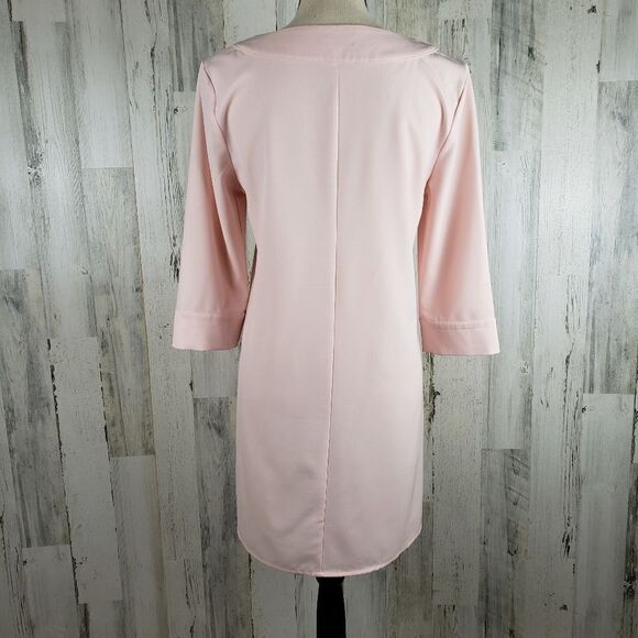 Tobi Pastel Pink Shift Dress Sz S - Picture 6 of 13